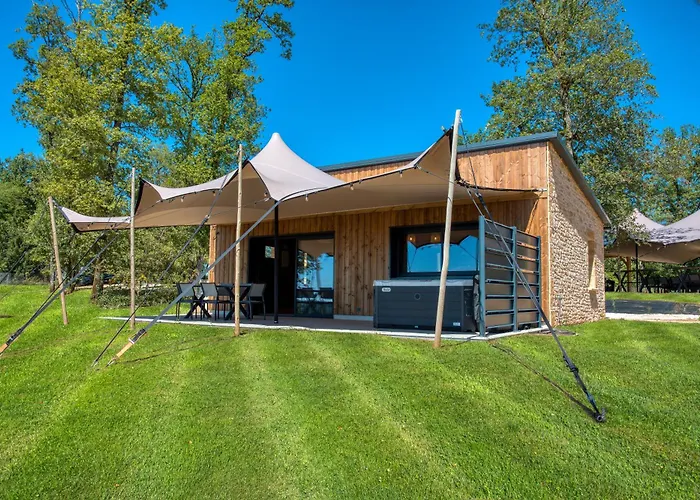 Feriehus Le Pech Eternel-lodge Tilleuls Sarlat-la-Canéda