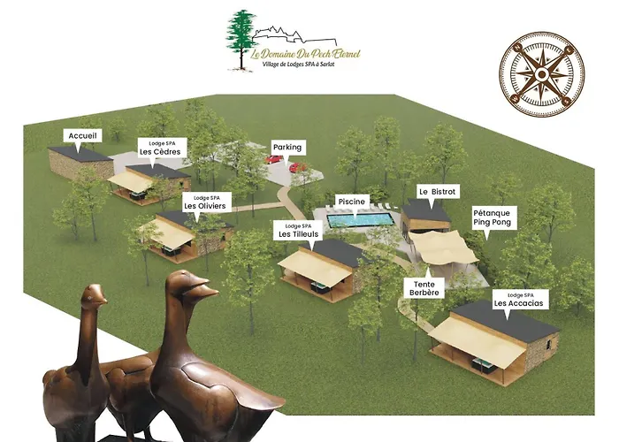 Le Pech Eternel-lodge Tilleuls *